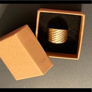 14k STATEMENT RING👀